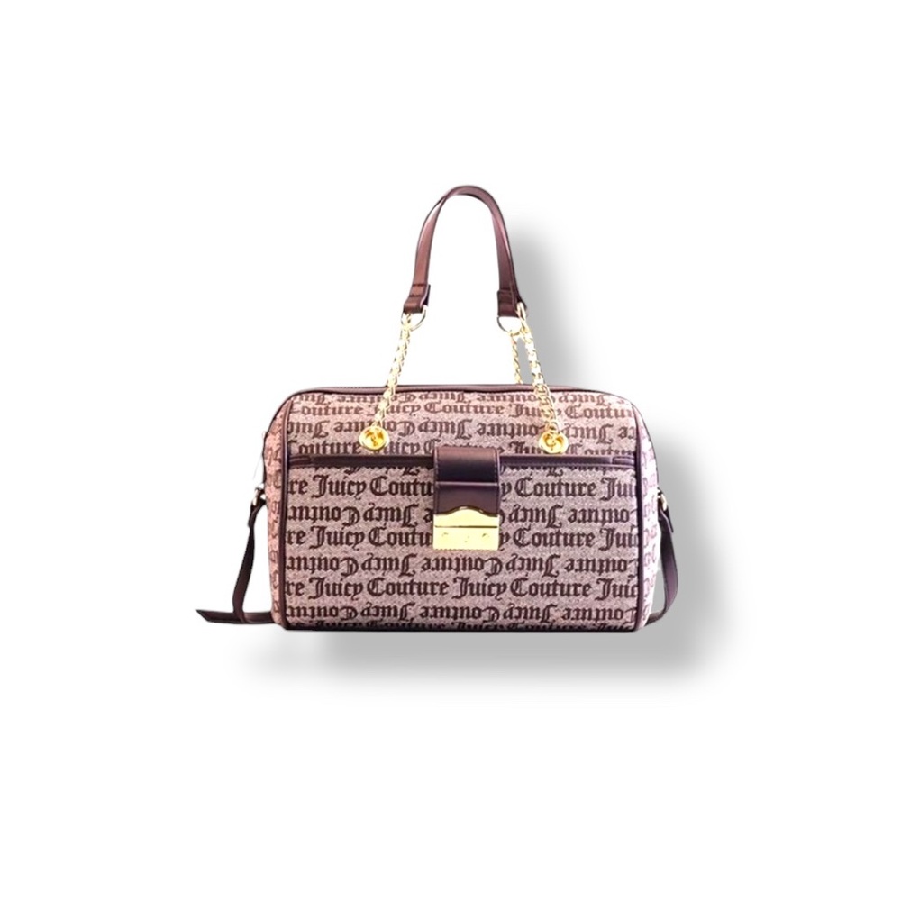 𝐉𝐔𝐈𝐂𝐘 𝐂𝐎𝐔𝐓𝐔𝐑𝐄 Pop That Lock Brown Satchel l
